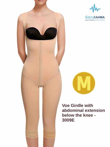 مشد بعد العمليات كامل للبطن تحت الركبة -Voe Girdle with abdominal extension below the knee -3009E-M