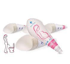 12 قطعة من جهاز التبول للنساء من الورق للاستعمال لمرة واحدة-Disposable Female Portable Urination Standing Device
