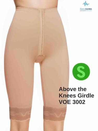 مشد بعد عملية الشفط بمنطقة الورك والفخذ، رفع الفخذين-VOE Above The Knee Girdle -Beige-3002-S