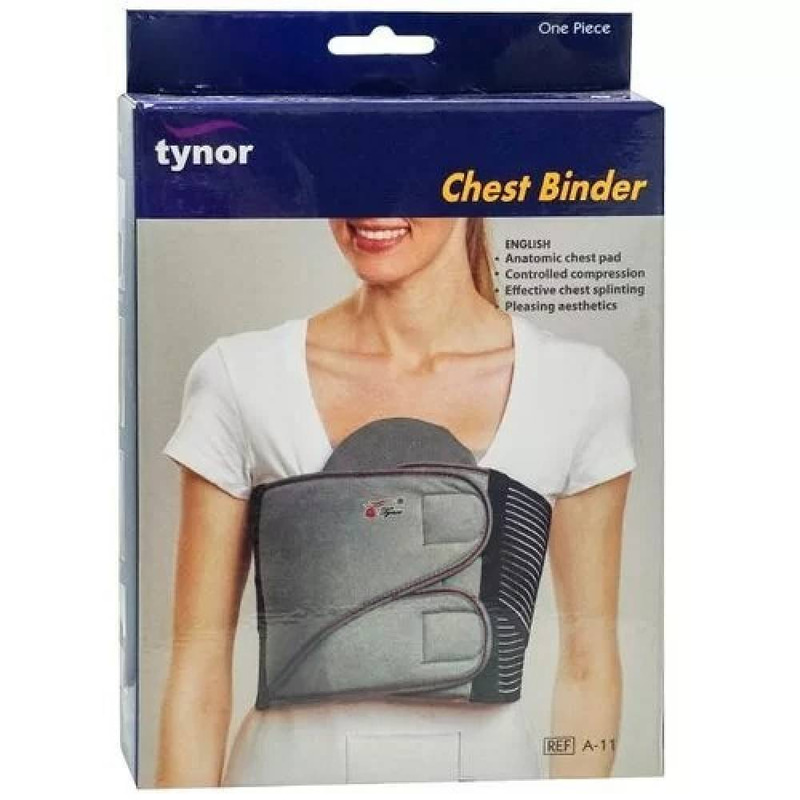وثاق حازم للصدر-Tynor Chest Binder Cartilage Thoracique Soporte De Pecho-Small