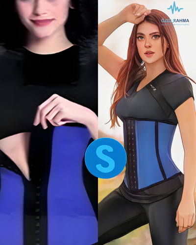 مشد الخصر الحراري صغير-Grein Body Shape Thermal Waist Corset -Small