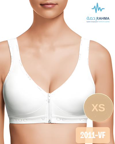 مشد بعد عمليات تجميل الثدي 2011-VFXS -VOE Cobra Cotton Bra White-85XS