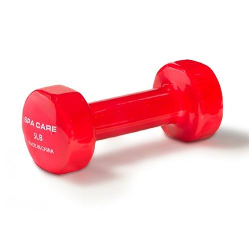 سباكير اثقال دامبل احمر Spacare Dumbbell 5LB