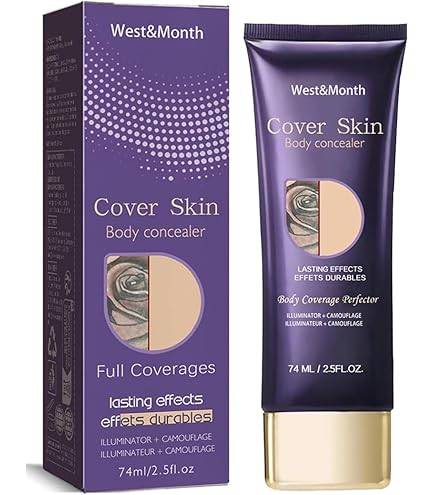 كونسيلر للجسم مقاوم للماء تغطية الندبات-West &Month Cover Skin Body Concealer