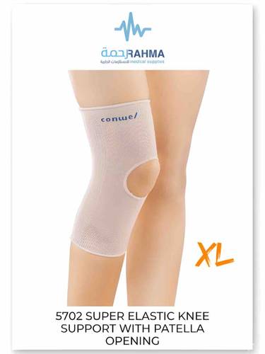 دعامة الركبة-Conwell Super Elastic Knee Support With Patella Opening-5702-XL