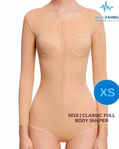 مشد بعد عملية شفط الدهون من الجوانب والبطن والذراع -VOE Classic Full Body Shaper Biege-XS