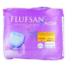 حفائض فلوفسان اكتيف-FluFsan Active Slip Protettivi Assorbenti Pants-Xlarge