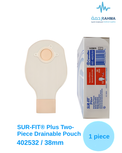 كيس لفتحة المفاغرة 38mm -Convatic Sur-Fit Plus Drainable Pouch 38mm