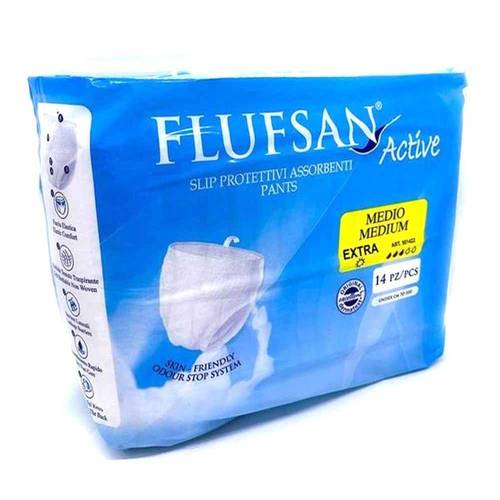 حفائض فلوفسان اكتيف- FluFsan Active Slip Protettivi Assorbenti Pants-Medium