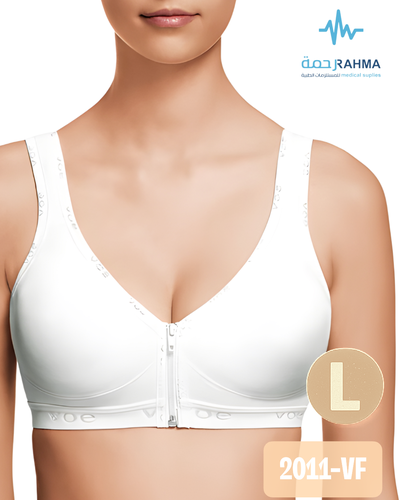 مشد بعد عمليات تجميل الثدي - 2011-VFL-VOE Cobra Cotton Bra White-100L