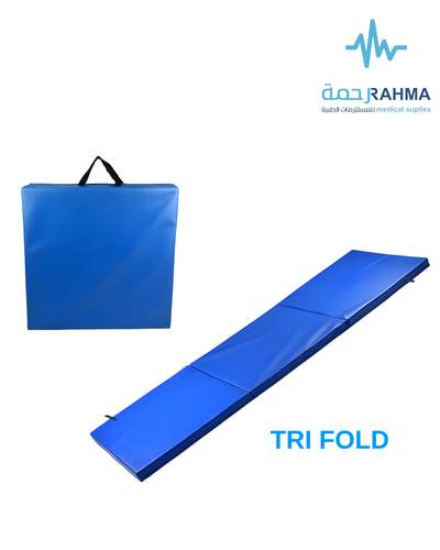 سباكير مرتبة تمارين 3 طويات ازرق -SpaCare Screwer Exercise Mattress 3 Folds Blue