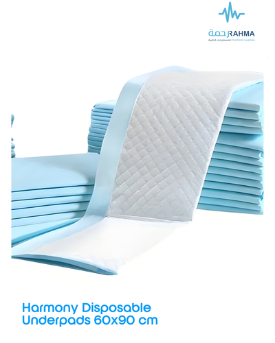هارموني بلس مفارش صحية ازرق -Harmony Under Pads Blue 60x90cm