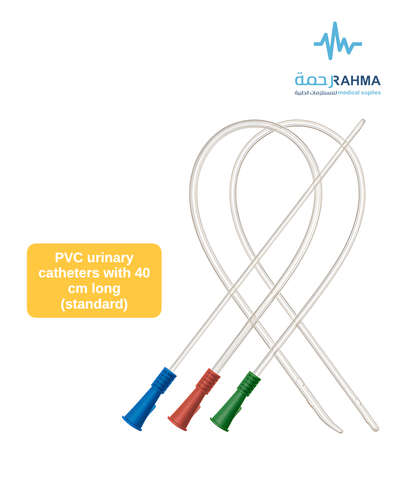 قسطرة بولية سيلكون-Sumbow Urethral Catheters PVC Nelaton Catheter Overall Length 40cm