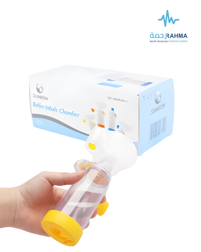 جهاز استنشاق-Sumbow buffer inhale chamber-Adult +5years