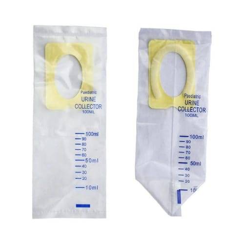 كيس جمع بول اطفال معقم -Kinmed Urinary Drainage Bags Pediatric Urine Collector 100 Ml