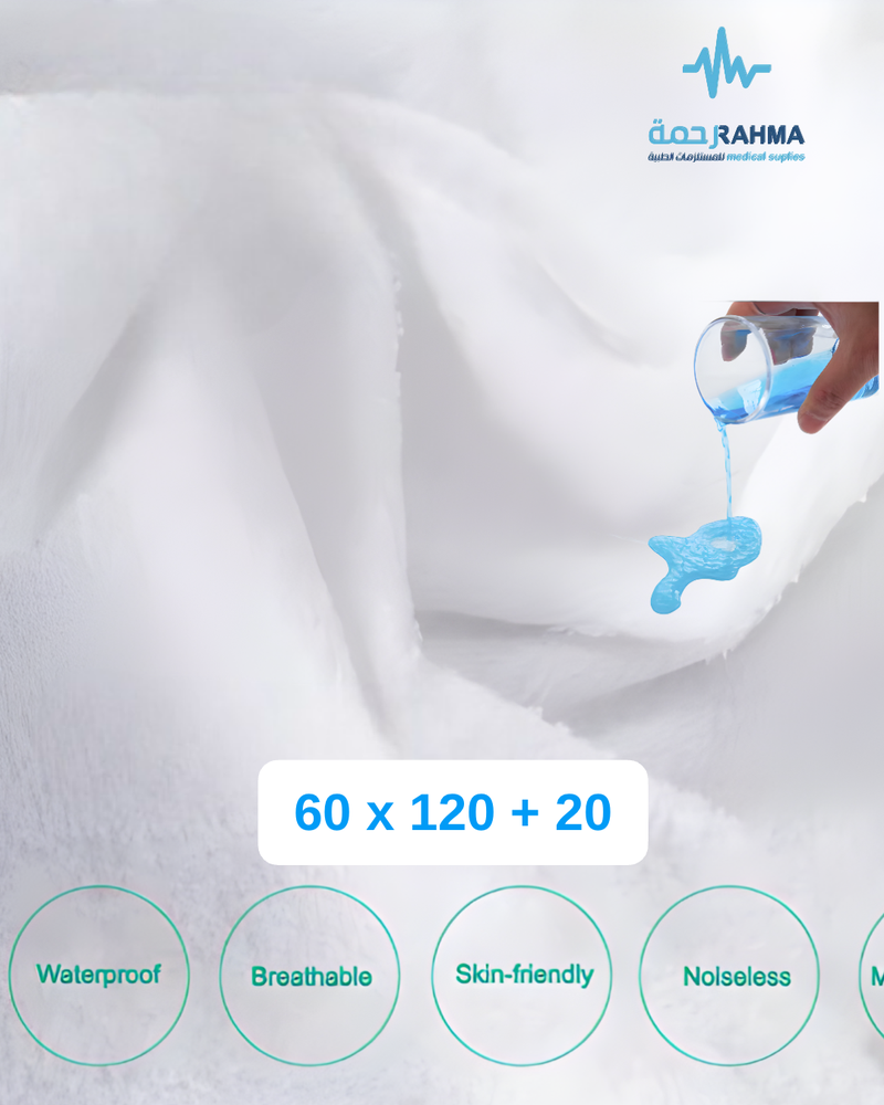 غطاء مرتبة مضاد للسوائل 60*120+20-Lasting Comfort Water Proof Mattress Protector-60X120+20