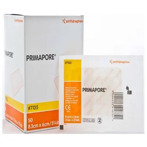 ضمادة جروح لاصقة غير منسوجة 8.3ْْX6cm-Smith&nephew Primapore Non-woven Adhesive Wound Dressing 8.3ْْX6cm