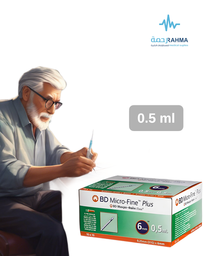 سرنجات انسولين 6mm 0,5ml10X10- BD Micro-Fine Plus Insulin 6mm 0,5ml10X10