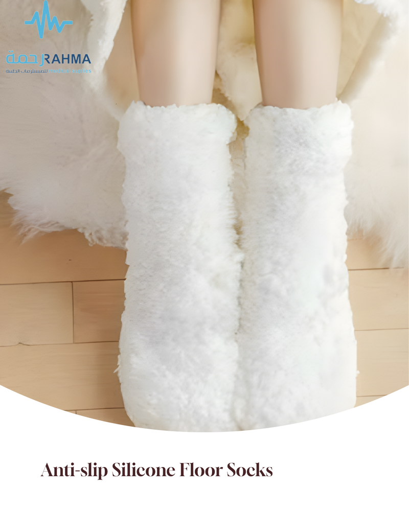 جوارب شتوية مبطنة ابيض AT Padded Winter Socks White