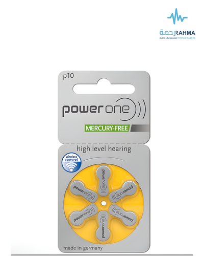 بطارية سماعة الاذن P10-Power One Hearing Aid Batteries P10