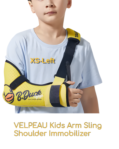 حامل ذراع للاطفال شكل بطة -Velpeau B-Duck Arm Sling XS Left