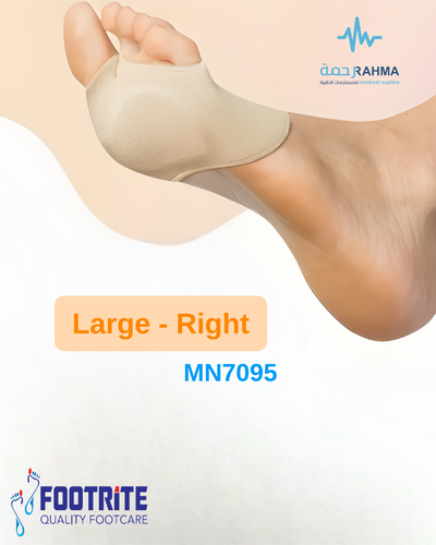 وسادة سيليكون للعناية بمشط القدم - اليمني-FootRite Meta Rsal Support Frontal-Large-Right