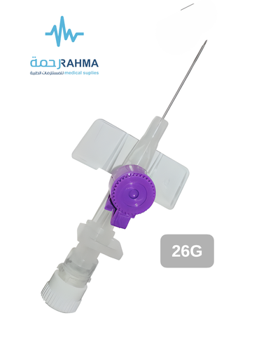 ابر كانويلا قسطرة وريدية مجنحة 26G,06X19mm-Dispoflon I.V Cannula 26G,06X19mm