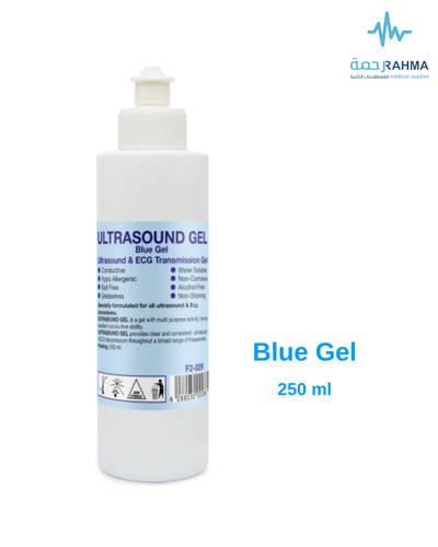 اس بي آي التراساوند جل250 مل -SPI Ultrasound Gel Blue Gel 250ML