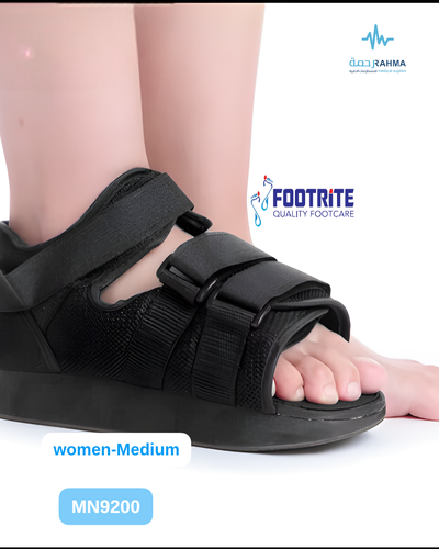 حذاء لبعد العمليات للنساء-Footrite Post Operative Shoes Women-Medium