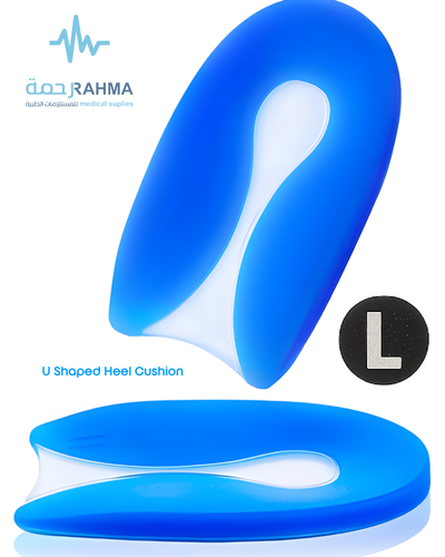 سيليكون للقدم-Ortholife U Shaped Heel Cushion-Large