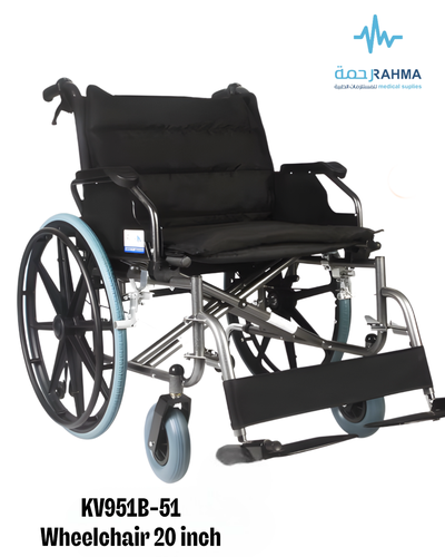 كرسي متحرك استيل 20-Kaiyang Wheel Chair Steel -20
