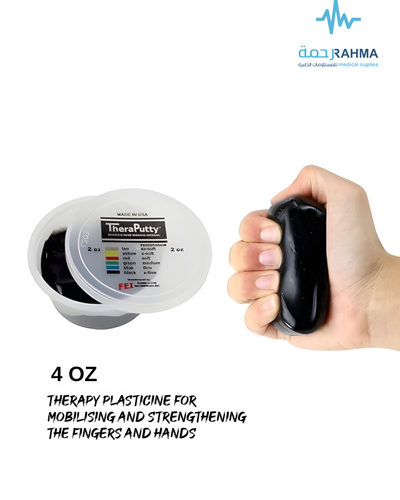 معجون صلصال 4 اسود-Fabrication TheraPutty-OZ4-Black