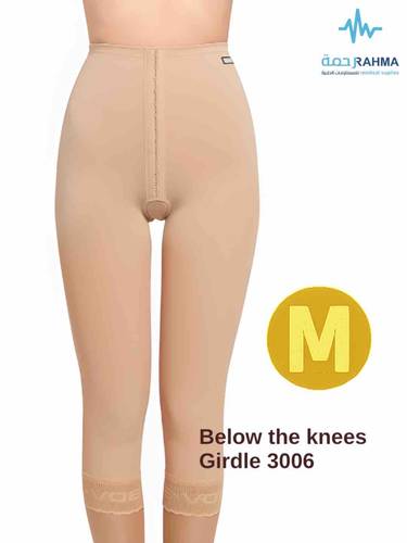 مشد بعد عملية شفط الدهون من الفخذ والركبه ورفع الفخذ-VOE Below The Knee Girdle Beige -3006-M