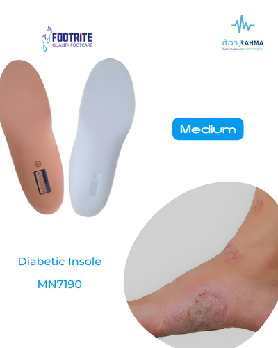 نعلة حذاء لمرضى السكر -FootRite Diabetic Insoles -Medium