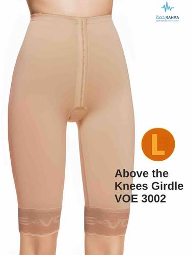 مشد بعد عملية الشفط بمنطقة الورك والفخذ، رفع الفخذين-VOE Above The Knee Girdle -Beige-3002-L