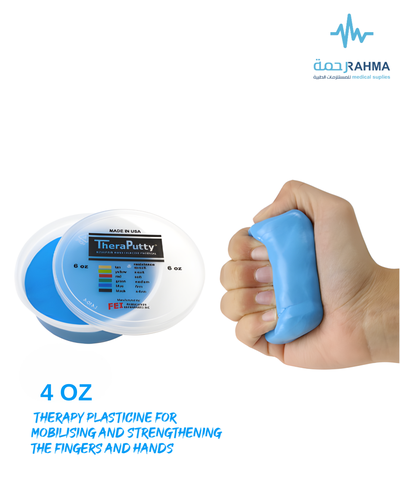 معجون صلصال 4 ازرق-Fabrication TheraPutty-OZ4-Blue