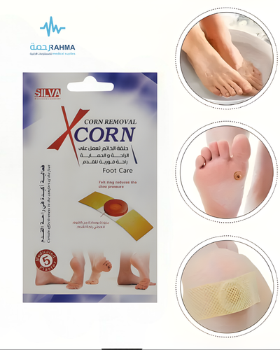 لصقة مسمار القدم -Silva XCorn Removal Felt Ring Reduces The Shose Pressure 22mmX70mm