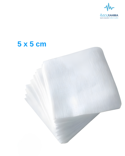 شاش غير معقم 100 حبه 5x5cm -Sumbow Gauze Swab 5x5cm 100pcs