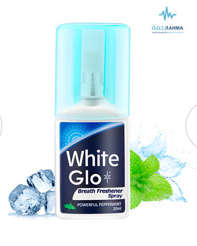 بخاخ معقم للفم White Glo freshener spray