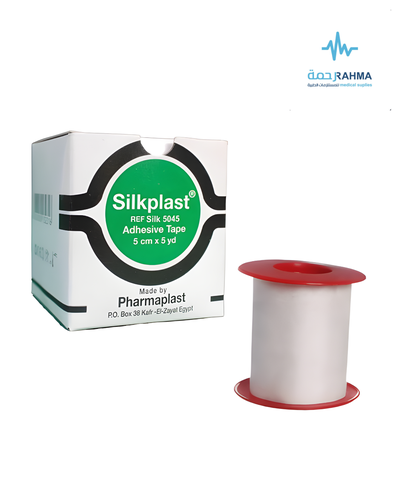 اشرطة جراحية 5cm X 5yd-Pharmaplast Silkplast Surgical tape 5 cm X 5yd