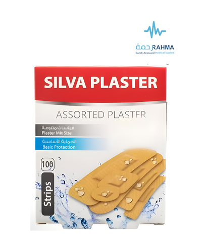 سيلفا بلاستر شفاف مشكل Silva Plaster Assorted Trans Plaster