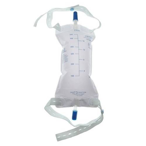 كيس جمع بول فخذ معقم 600 مل -Kinmedmed Urin Ary Drainage Bags Leg Bags 600 ml