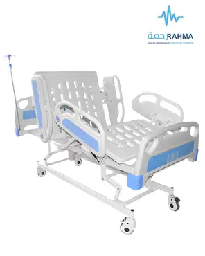 سرير كهربائي 4 حركات جوانب فايبرRahma Four Function Electric Bed With 4PP Side Boards YK-E307