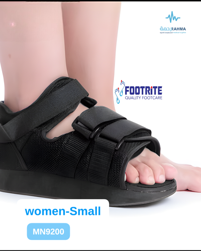 حذاء لبعد العمليات للنساء-Footrite Post Operative Shoes Women-Small