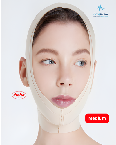 مشد لبعد عمليات التجميل للوجه والعنق وسط-Anita Comperssion Bandage -Meduim