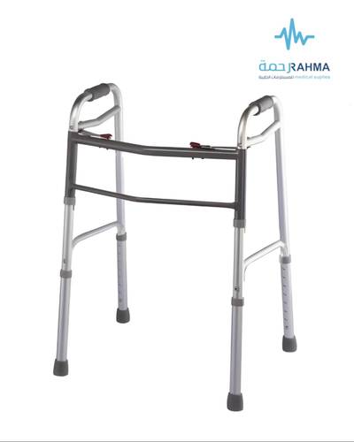High Resistance Aluminum Walker without Wheels Kaiyang Deluxe 2-Button Folding Walker without Wheels