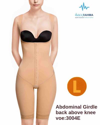 مشد بعد عمليات شفط الدهون من البطن والورك والفخذ والظهر -VOE Girdle With  Abdominal And Back Extension Above The Knee 3004E-L