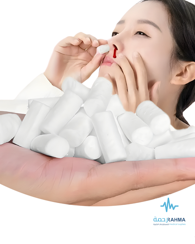 AT Cotton For Nose Bleeds قطن لنزيف الأنف
