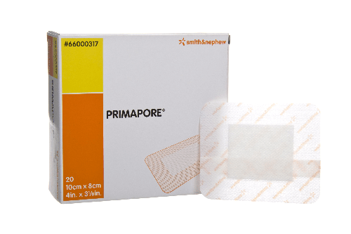 ضمادة جروح لاصقة غير منسوجة 10X8cm-Smith&nephew Primapore Non-woven Adhesive Wound Dressing10X8cm