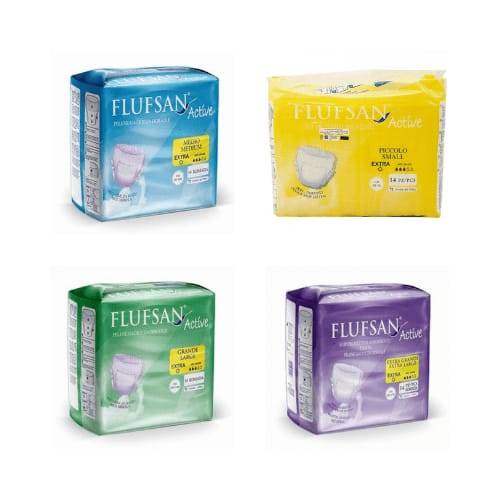 حفائض فلوفسان سوفت-FluFsan Soft Breathable Adult Diapers Xlarge